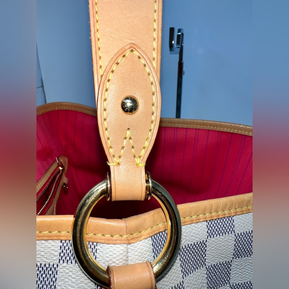 LOUIS VUITTON Delightful MM Damier Azur - Picture 5 of 15